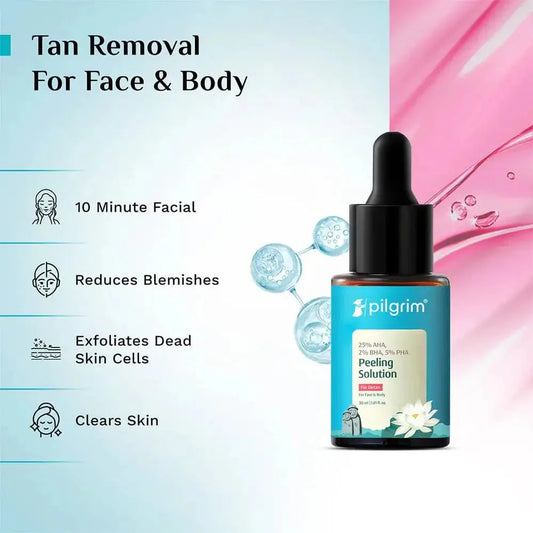 25% AHA, 2% BHA, 5% PHA Peeling Solution - Ummati Essentials