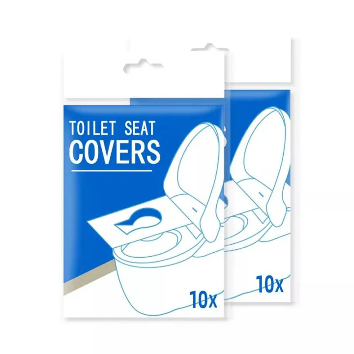 🔥FREE DELIVERY TODAY- Flushable Toilet Seat Covers (10 Pieces)