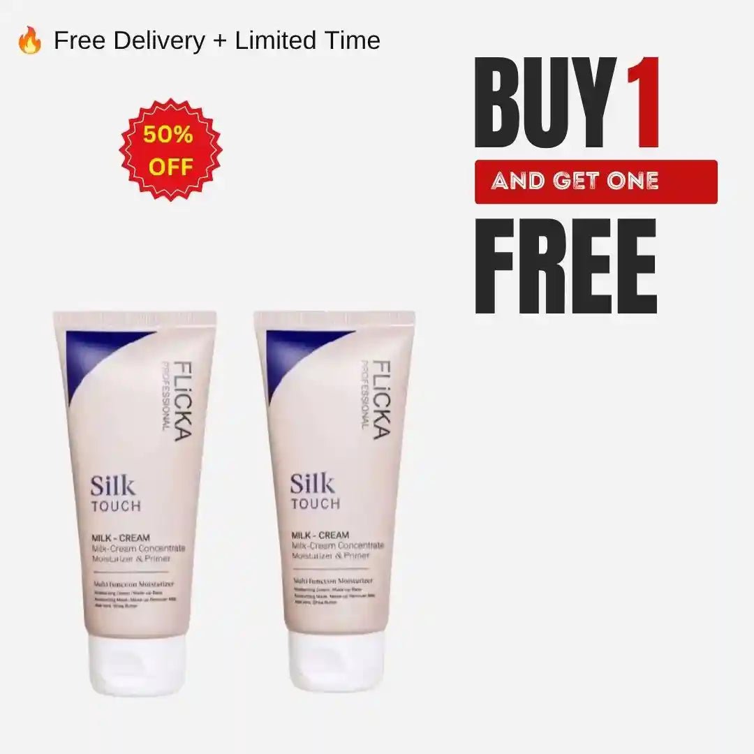 🔥 BUY 1 GET 1 OFFER - Flicka Silk Touch 3 in 1 Moisturizer and Primer for Face - Ummati_Essentials