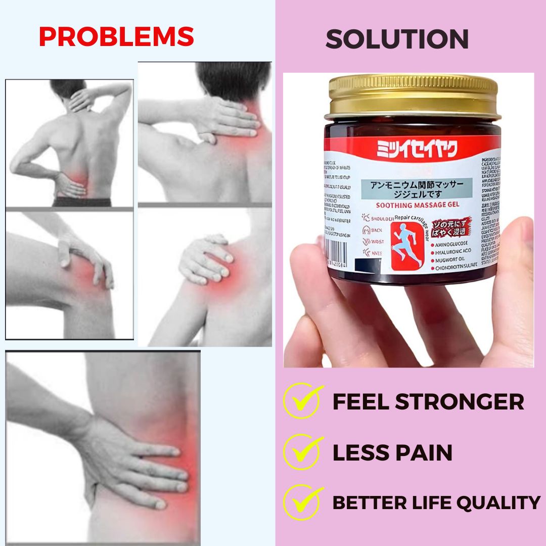 Japanese Instant Pain Relief Soothing Massage Gel