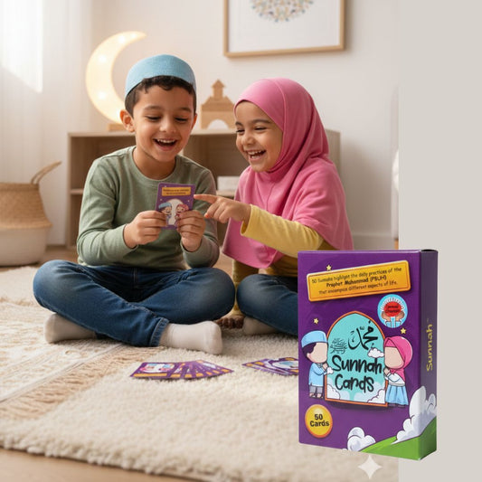 50 Sunnah Cards – 🌙 Ramzan Special Offer ✨