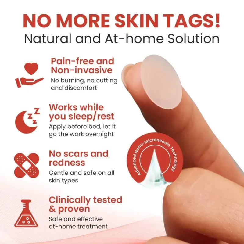 - Derma Smooth Skin Tag Removal Patch - ✨ 100% Results- Ummati Essentials
