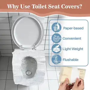 🔥FREE DELIVERY TODAY- Flushable Toilet Seat Covers (10 Pieces)