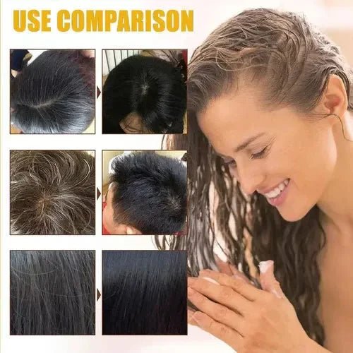 Japanese Hair Dye Shampoo - Natural Black Hair - Ummati Essentials