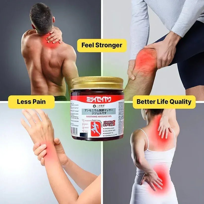 Japanese Instant Pain Relief Soothing Massage Gel - Ummati Essentials