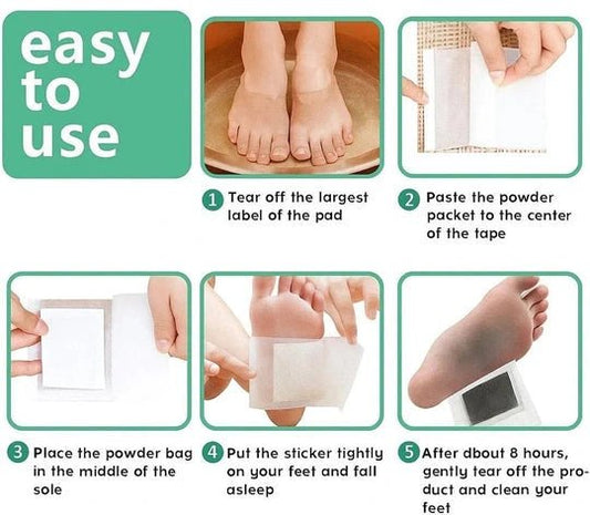 Kinoki Foot Pads – 10 Premium Natural Patches - Ummati Essentials
