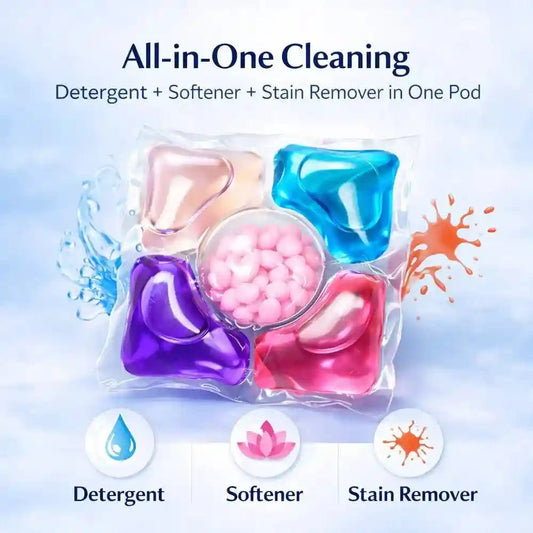 Ultra Clean 5 in 1 Liquid Laundry Pods(10pcs) - Ummati_Essentials