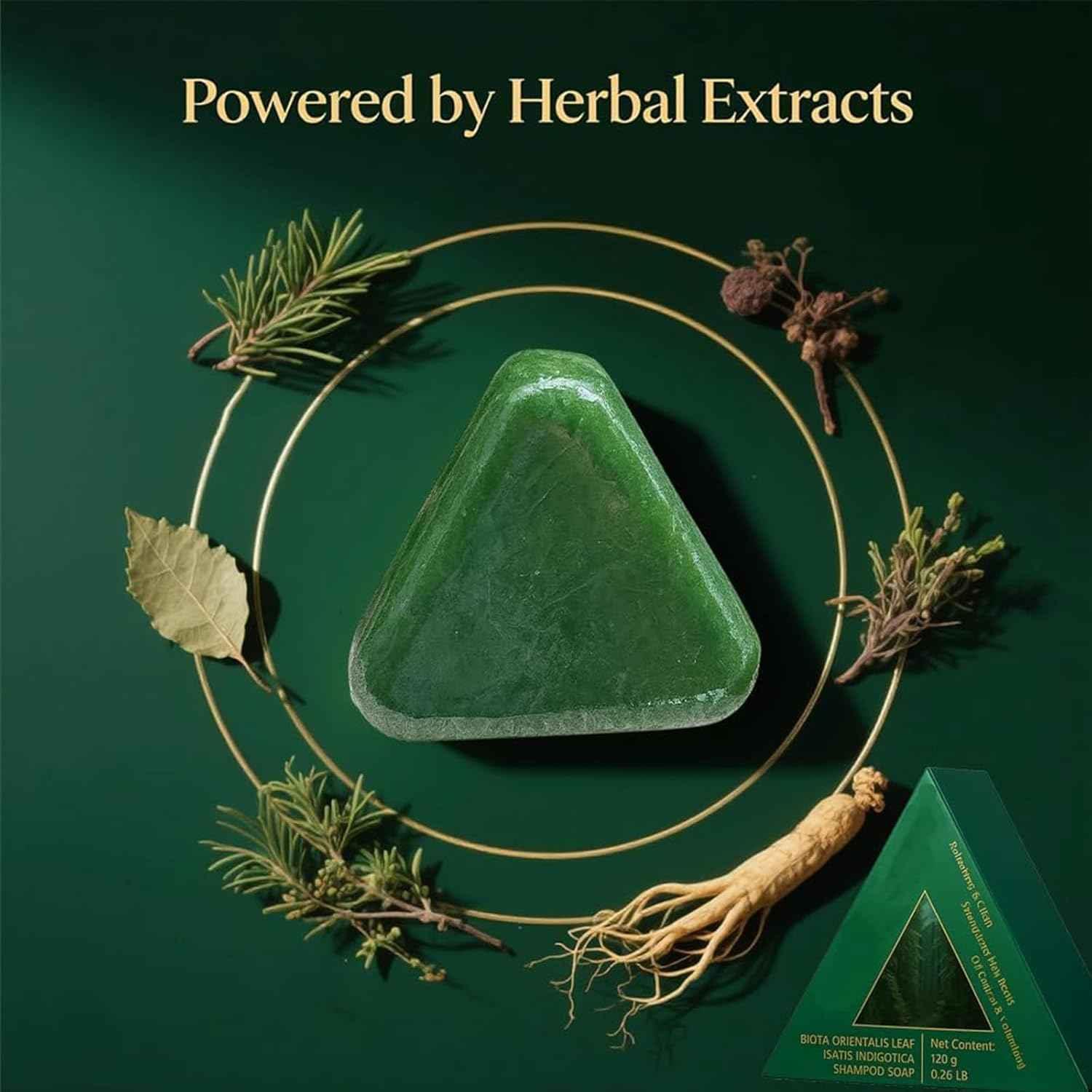 Nature Triangle Shampoo Bar - Ummati Essentials