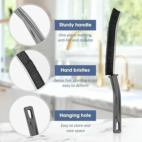 Hard Bristled Crevice Cleaning Brush - BUY 1 GET 1 FREE 🥰🥰