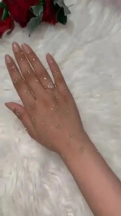 Sparkling Glitter Gel Cone Mehndi - Ummati Essentials