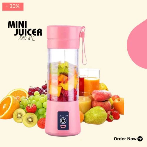 USB Rechargeable Juicer Blender 6 Blades - Ummati Essentials