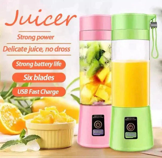 USB Rechargeable Juicer Blender 6 Blades - Ummati_Essentials