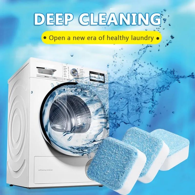 Washing Machine Cleaning Tablets – 12 Tablets Pack - Ummati Essentials